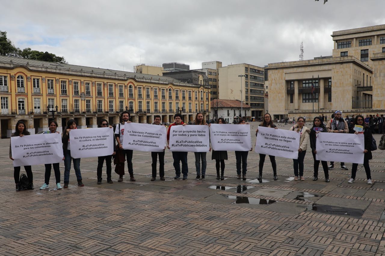 ¡Los medios públicos nos hicimos sentir! #LaTVPúblicaEsDeTodos