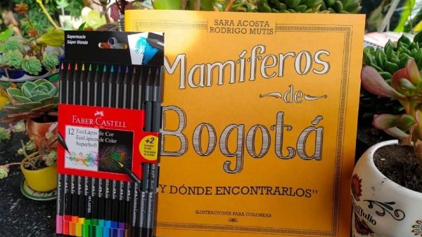 El libro que te ayuda a encontrar a los mamíferos de Bogotá (y colorearlos)