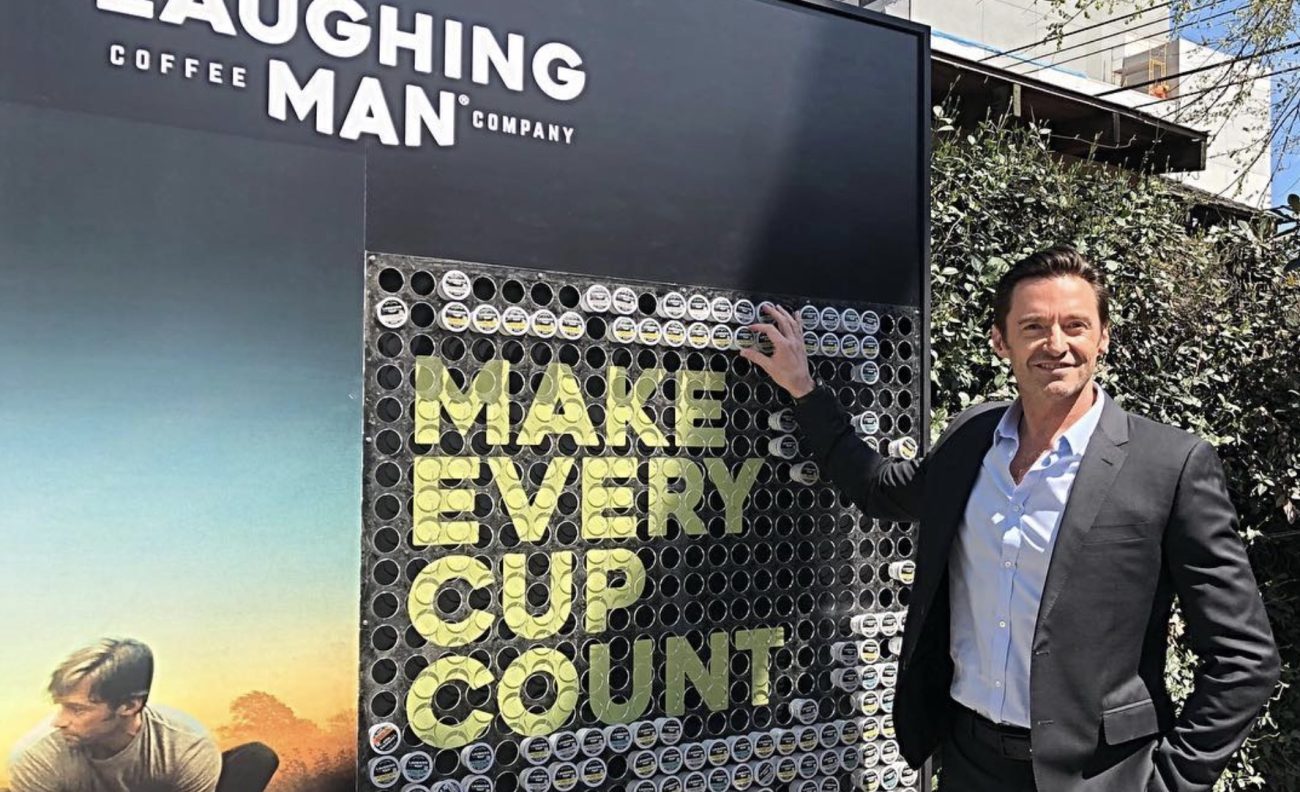 Café colombiano vendido por el actor Hugh Jackman
