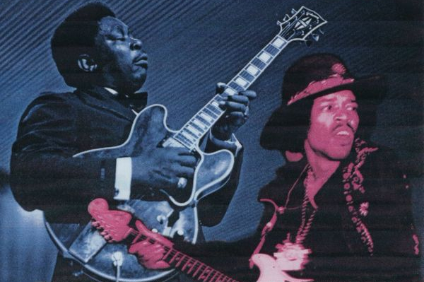 B.B King y Jimi Hendrix: tres jams, dos canciones y Martin Luther King