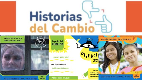 El cortometraje ‘No hay nadie aquí’, ganador del estímulo ‘Historias del Cambio’, logra un premio en el festival Divercine de Uruguay