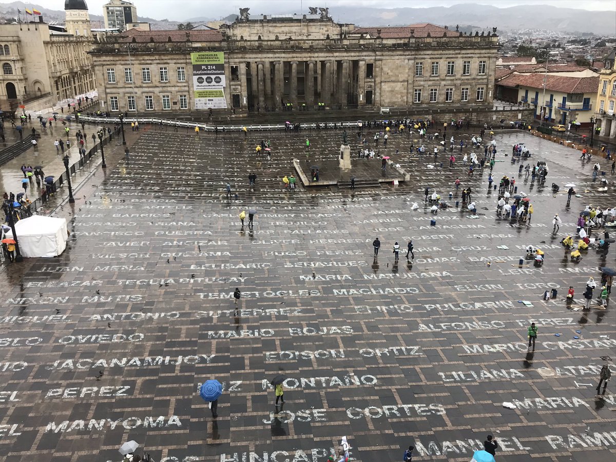 ‘Quebrantos’ de Doris Salcedo, un homenaje a los líderes sociales asesinados