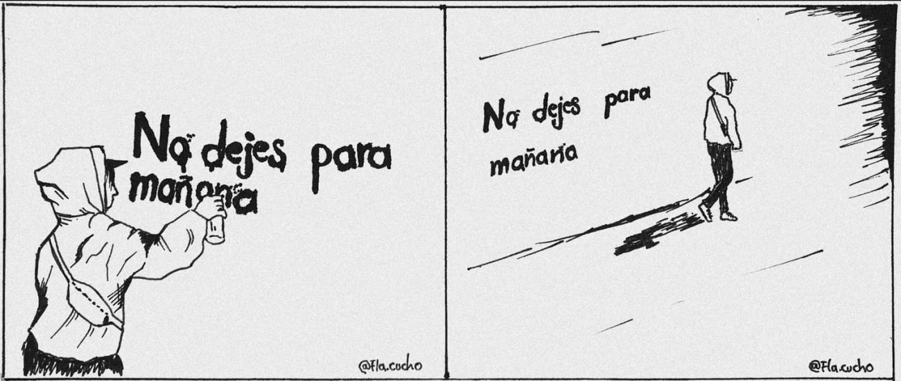 Las ilustraciones neas de Flacucho