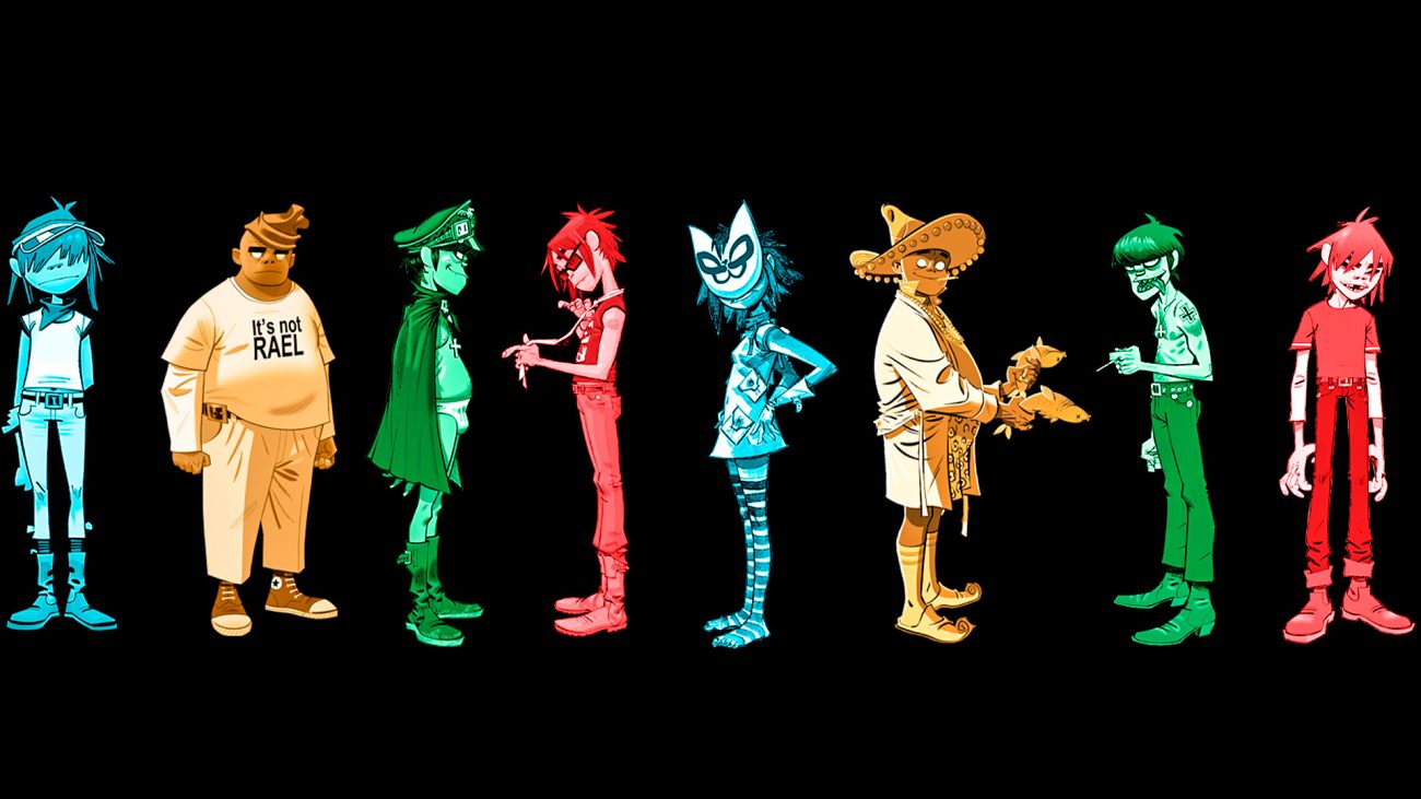 Gorillaz en Bogotá celebrará sus 20 años de carrera