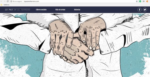 'La paz en el terreno', el portal para seguir la situación de los líderes sociales en Colombia