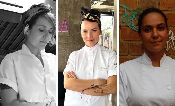 Tres mujeres cocineras que están montando la parada en la gastronomía colombiana