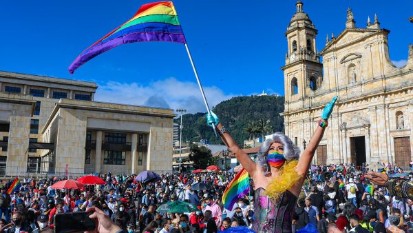 Así se vivió la marcha del orgullo LGBTIQ+ 2021 en Bogotá