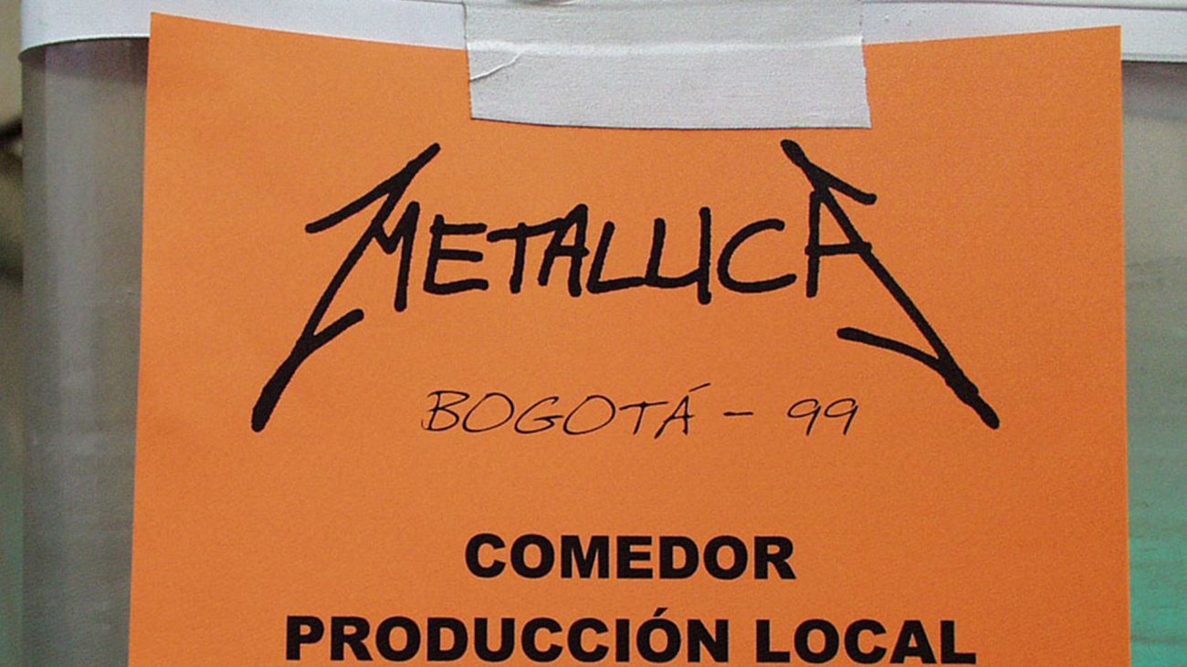 Hoy Metallica retransmitirá su concierto en Colombia de 1999 ¡Míralo aquí!