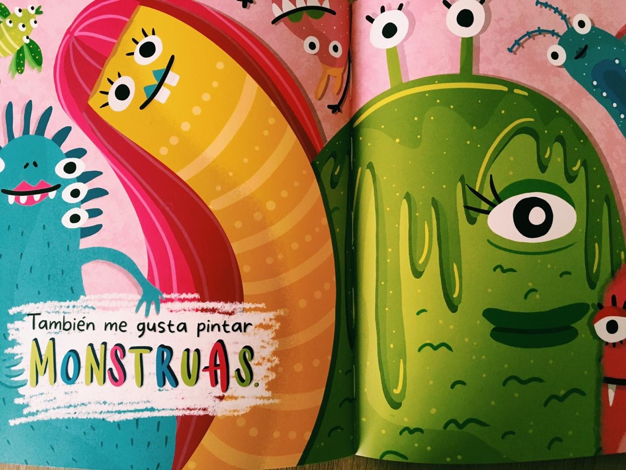 Libros que dan miedo: 'Un montón de monstruos'