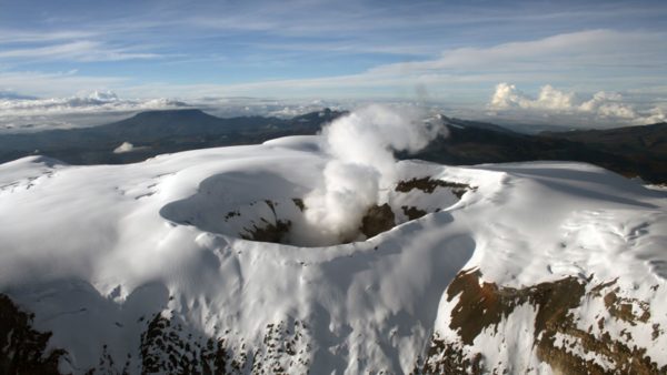 Estos son los volcanes que se encuentran activos en Colombia