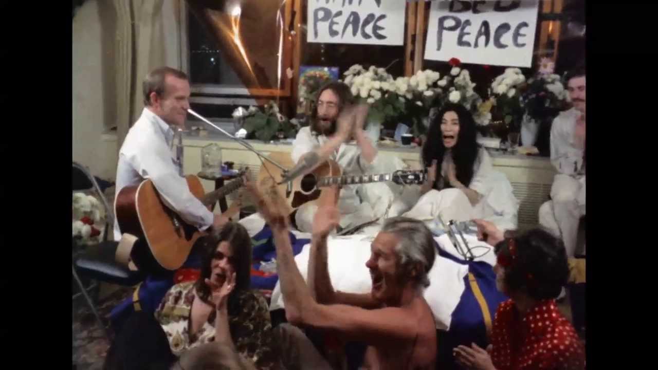 De un cuarto de hotel a himno de paz: ‘Give Peace a Chance’