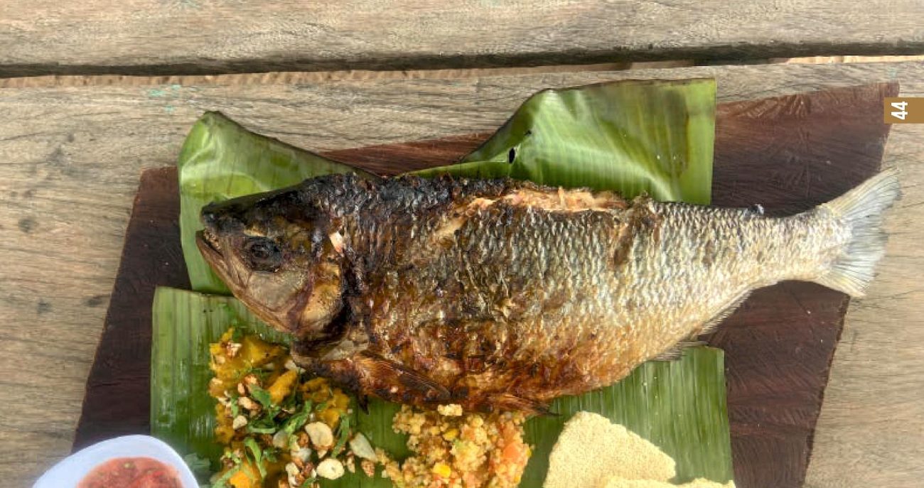 Pescado asado con ensalada de mañoco, la receta de Mesa para Trece