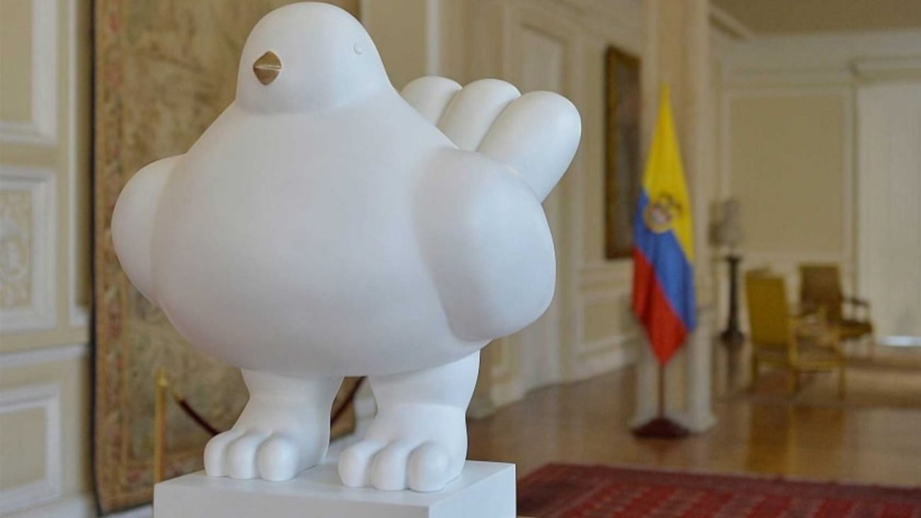 ‘Paloma de la Paz’ de Botero fue declarada Patrimonio Cultural de Colombia