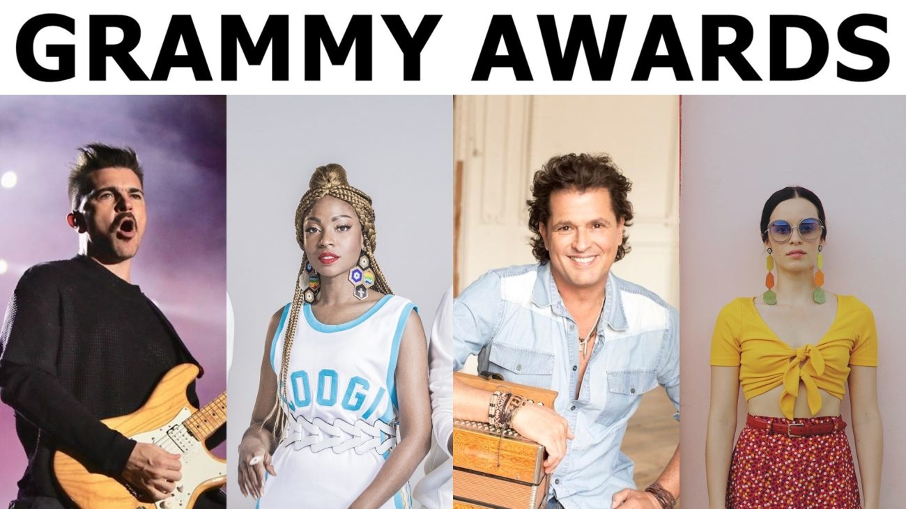 Colombianos nominados y ganadores en la historia de los Grammy Anglo