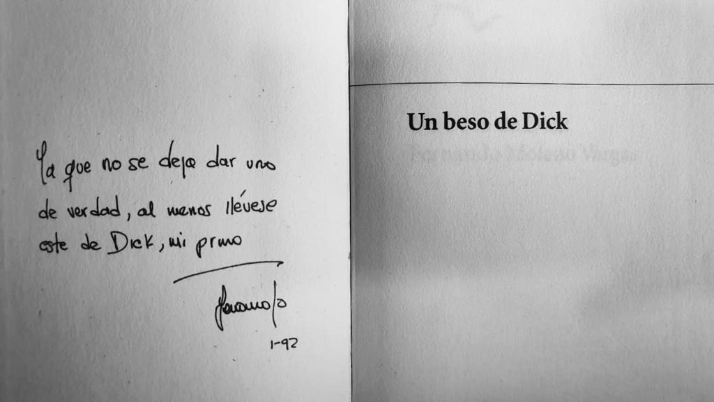 Un beso de Dick, un beso para Fernando