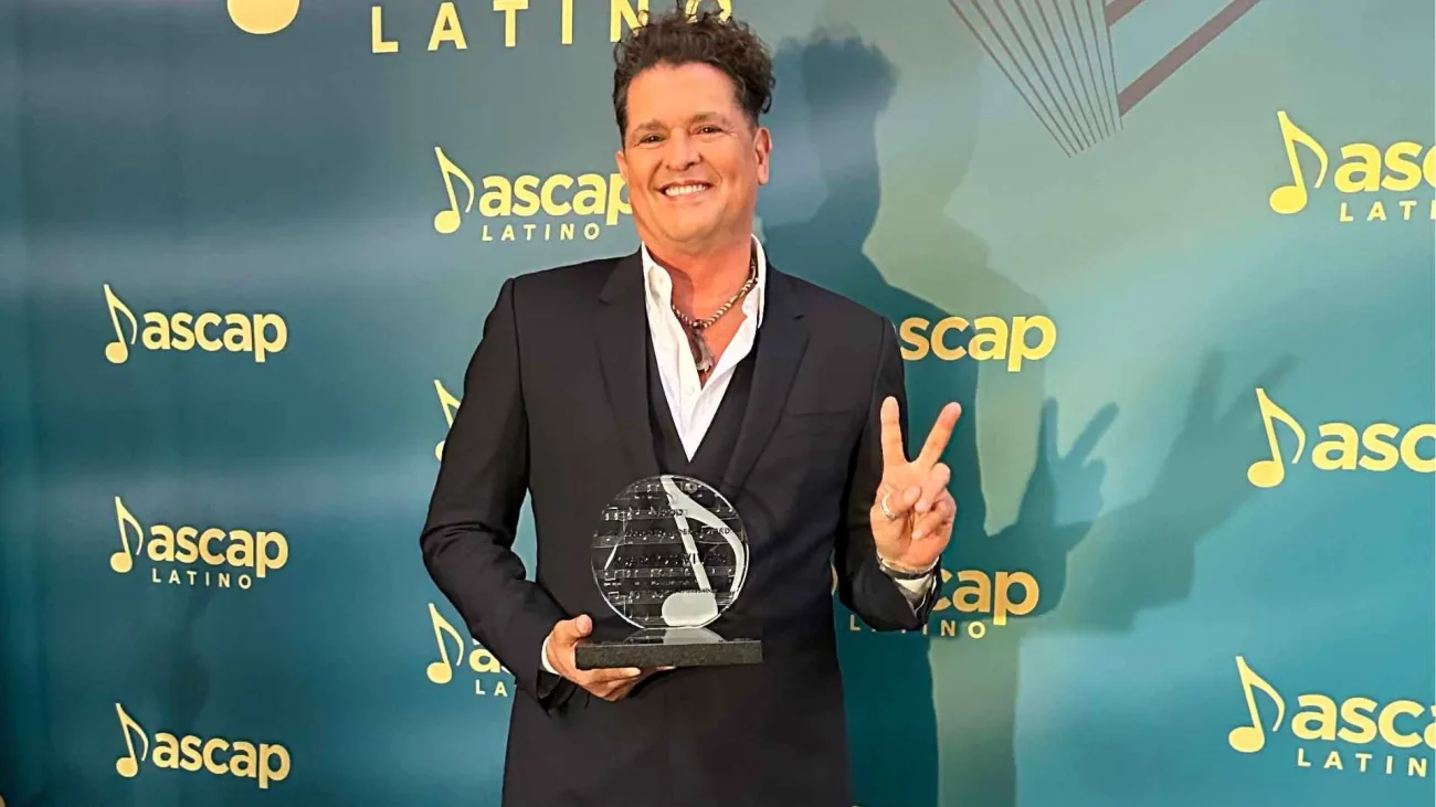 Carlos Vives recibe el premio ASCAP Founders Award: Un reconocimiento a su legado musical