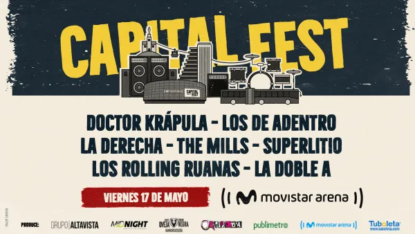 Qué es el Capital Fest: Doctor Krápula celebra sus 25 años en Colombia