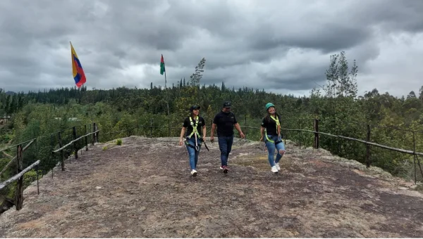 Agroturismo, la apuesta de un ex minero por dar a conocer Sutatausa