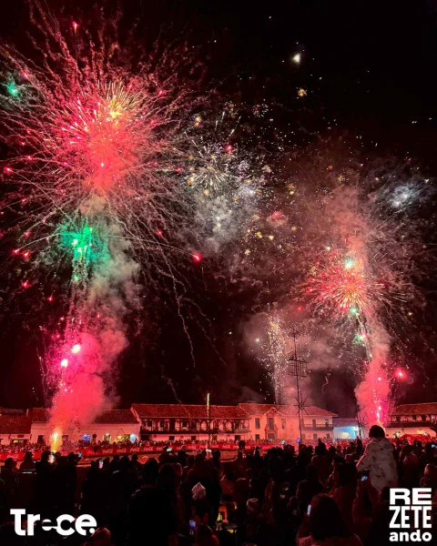 Festival de Luces de Villa de Leyva 2024.