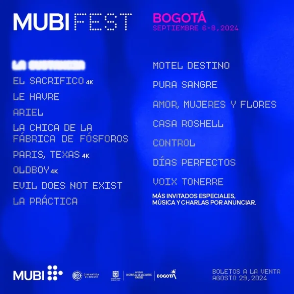 Esta es la programación completa y oficial del MOBI Fest 2024 en Bogotá