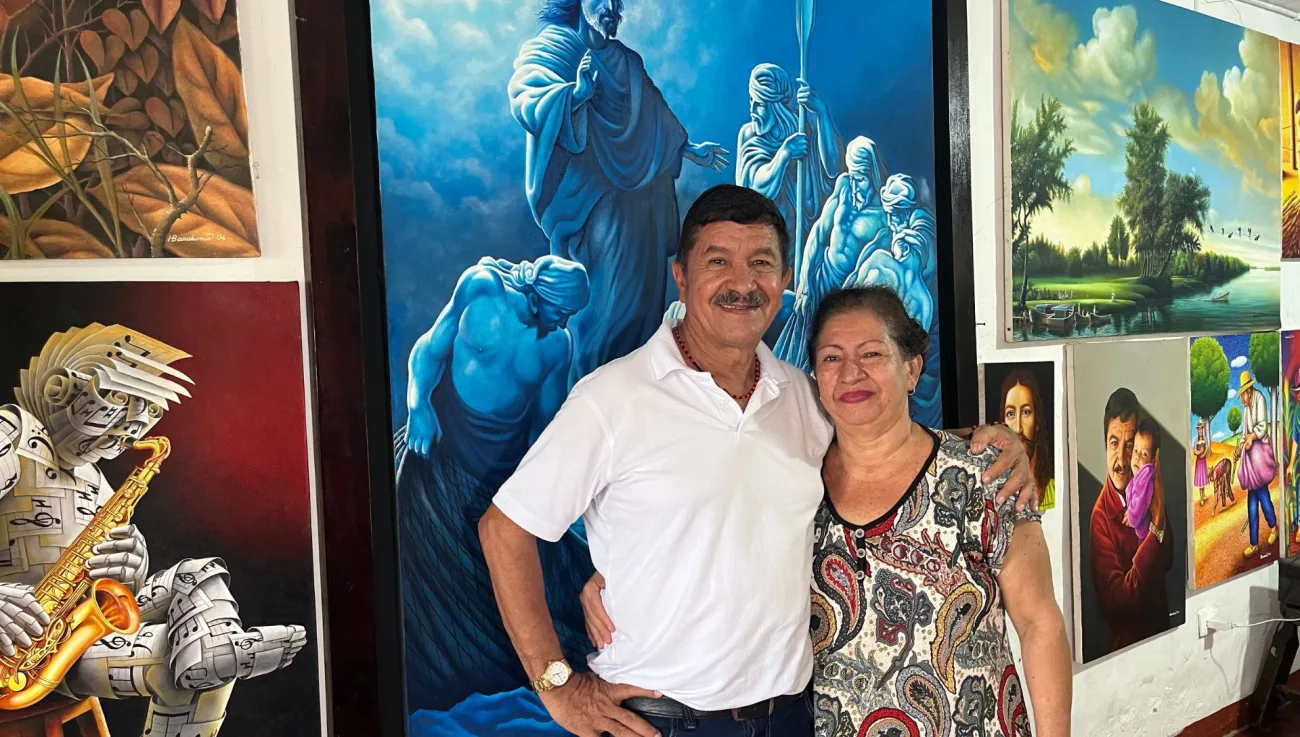 Talentoso villetano sorprende por sus pinturas realistas