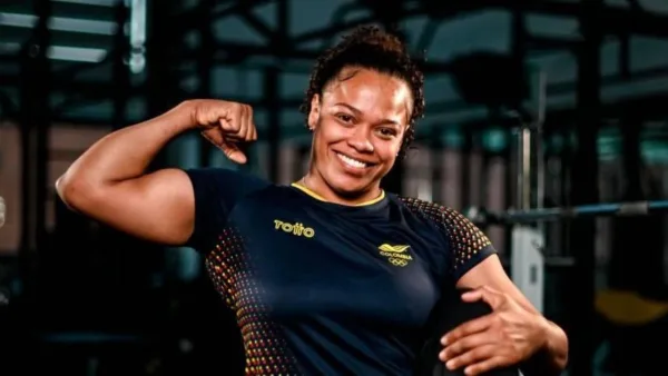 Mari Levis Sánche4z gana la tercera medalla de plata para Colombia en los olímpicos