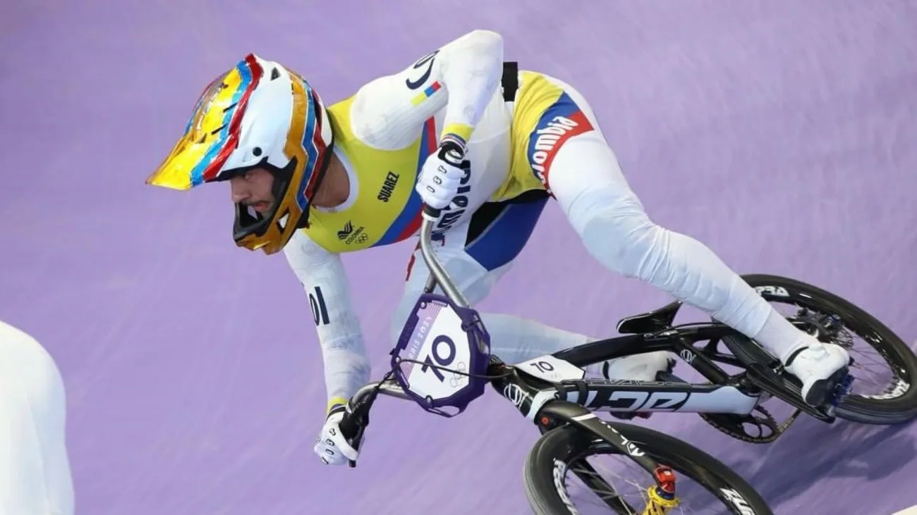 Mateo Carmona queda en sexto lugar en los Juegos Olímpicos de BMX