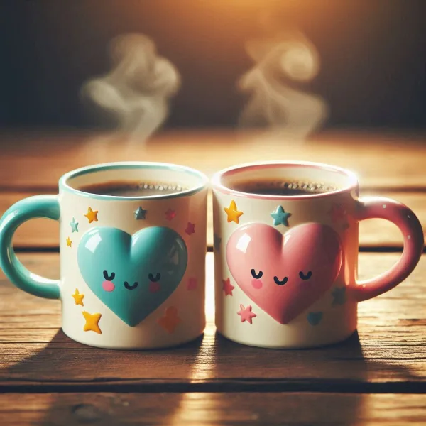 Mugs en pareja