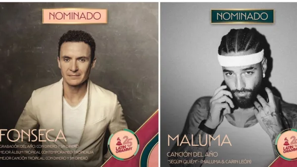 Colombianos nominados a los Latin Grammy