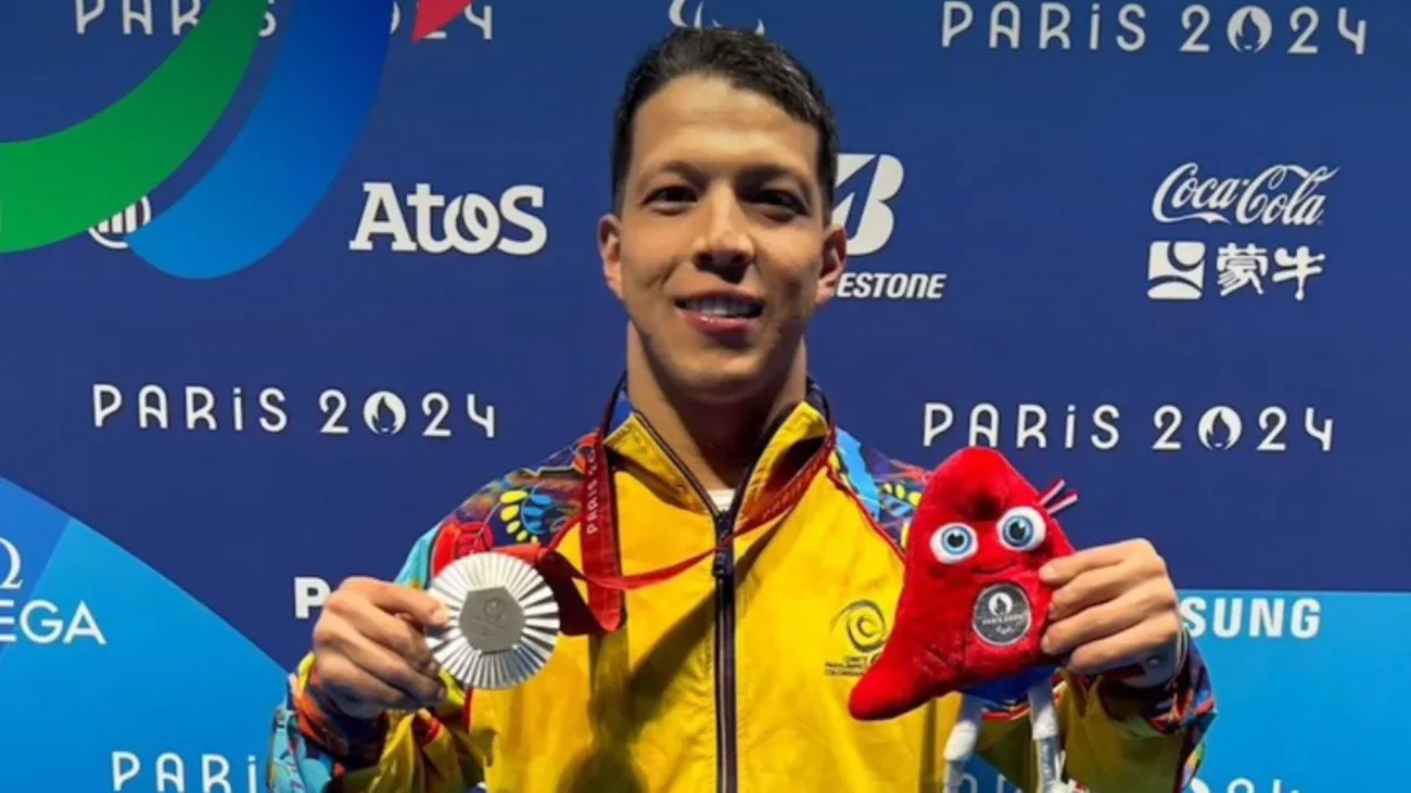Nelson Crispín consigue su tercera medalla de plata en los paralímpicos 2024