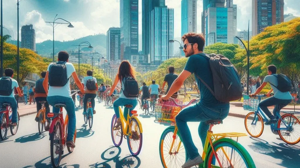 Semana de la bici en Bogotá 2024
