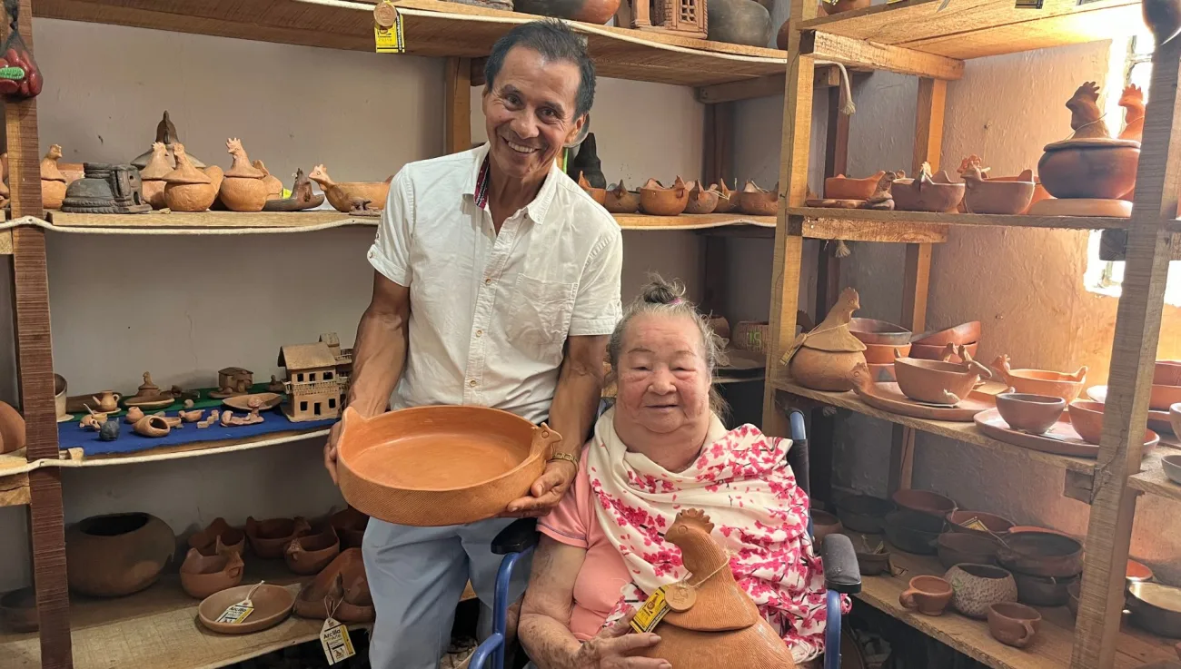 Patrimonio Cultural de Guaduas en torno a las gallinas en arcilla