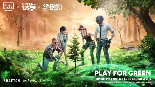 PUBG MOBILE lanzó la campaña "Play For Green".