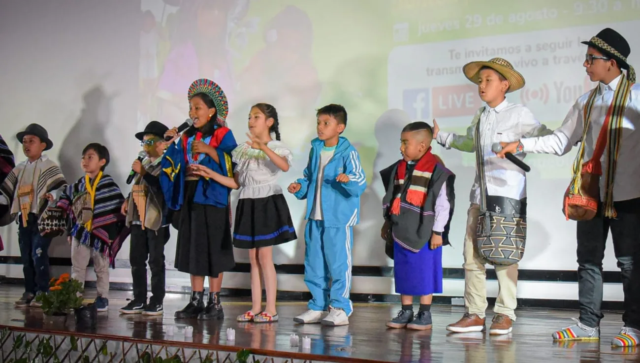 Niños indígenas lanzan himno musical del medio ambiente ad portas de la COP16