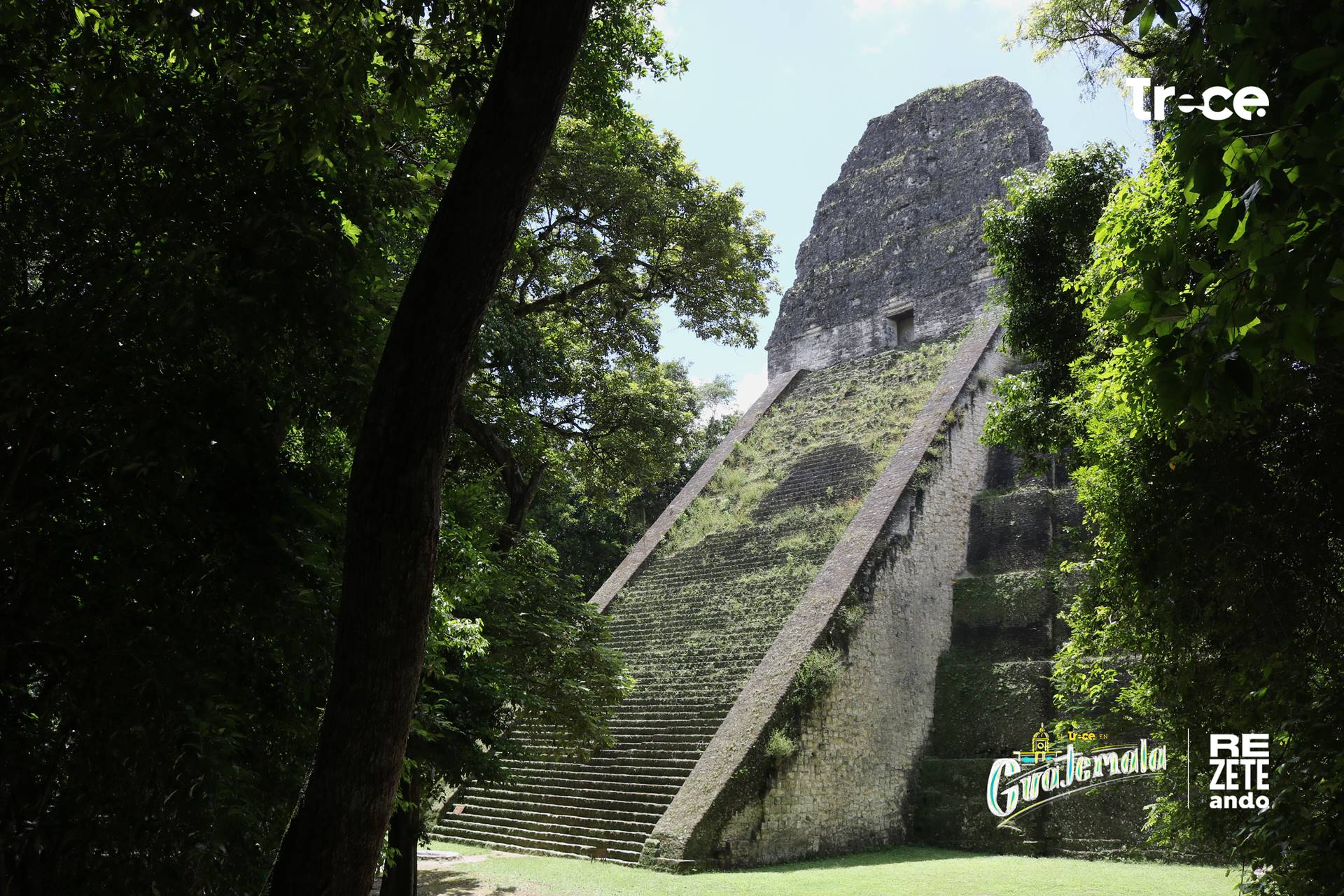 Foto Parque Nacional Tikal en Guatemala, por Anderson Labrador, @zetadj Canal Trece.