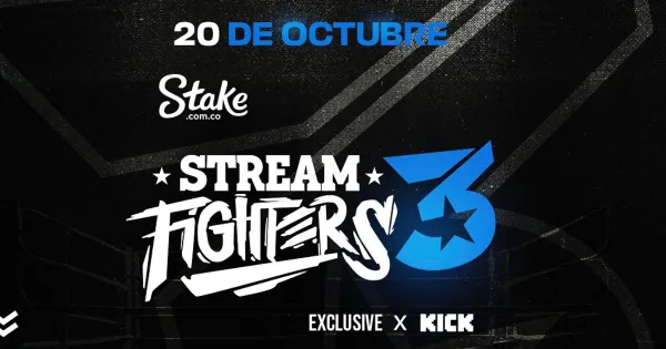 STREAM FIGHTERS 3: ¿Dónde y cuándo ver la pelea del año?