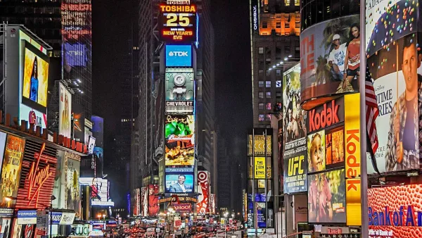Bogotá en el Times Square de Nueva York