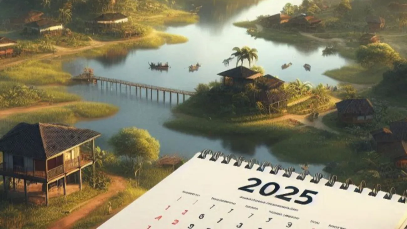 Aquí está el calendario de festivos 2025