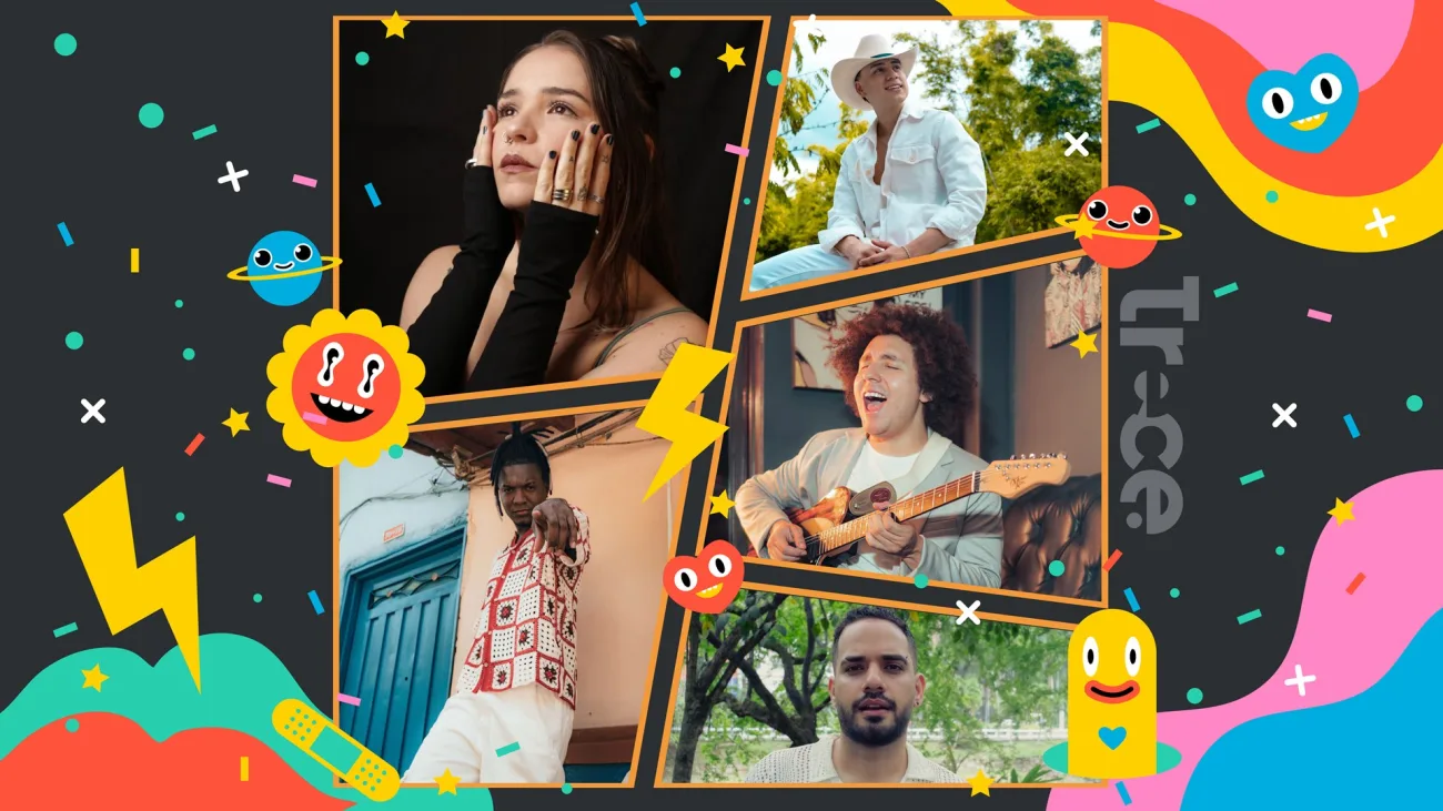 En la imagen: Soy Emilia, Pepe Guerrero, Venesti, Fabio Chaves, Sammy Rubio.