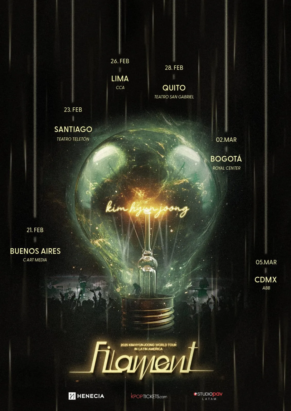 Kim Hyun Joong regresa a Latinoamérica con su gira ‘Filament’ en 2025