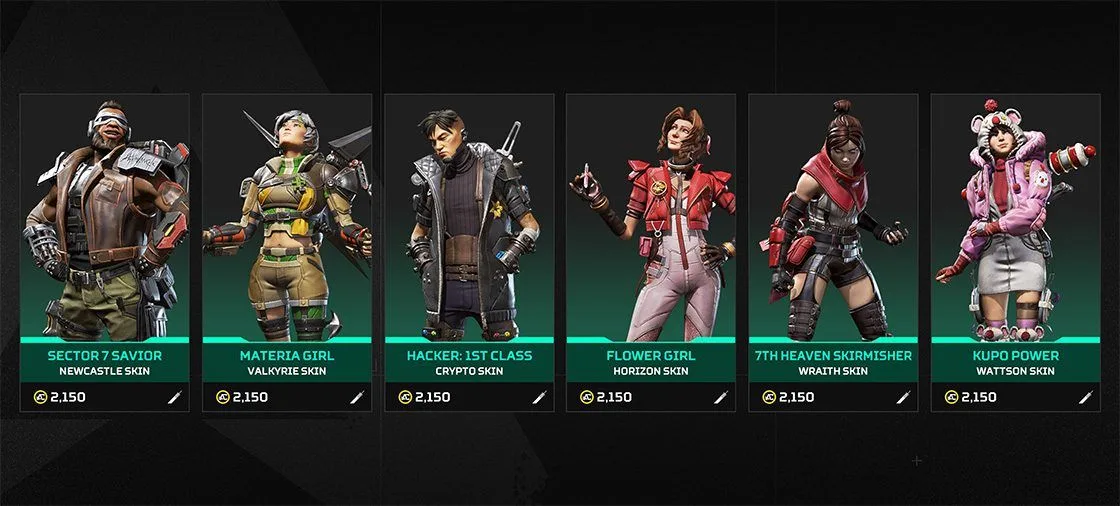 Apex Legends y FINAL FANTASY VII REBIRTH