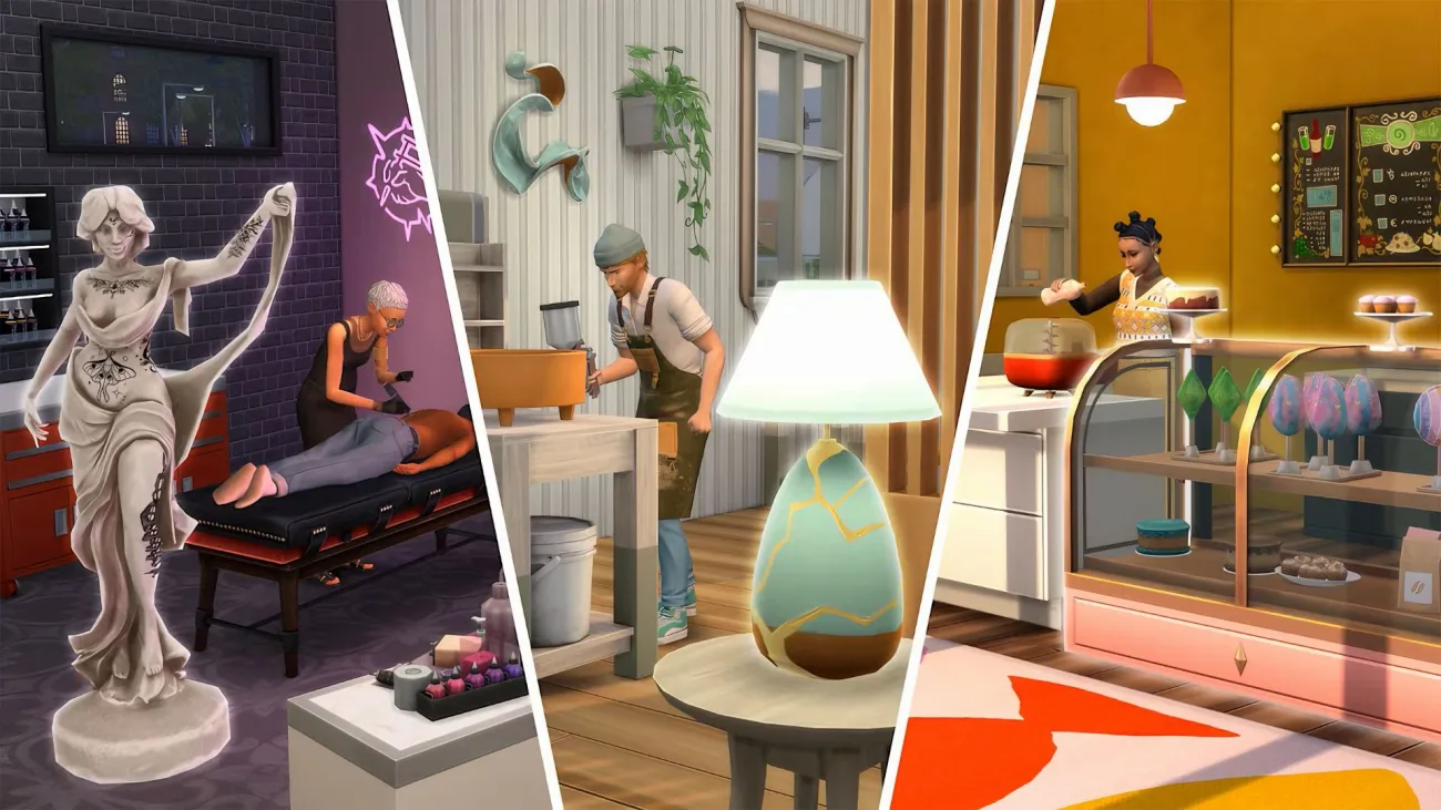 Los Sims 4 expansión “Ocio y Negocio”