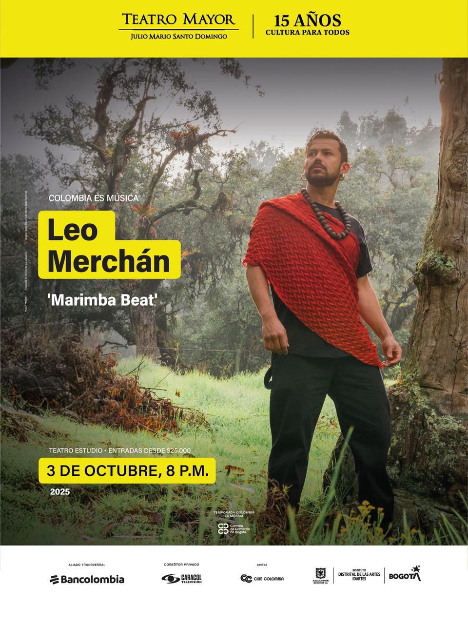 Leo Merchán presenta Marimbabeat: un viaje sonoro entre la tradición y lo contemporáneo