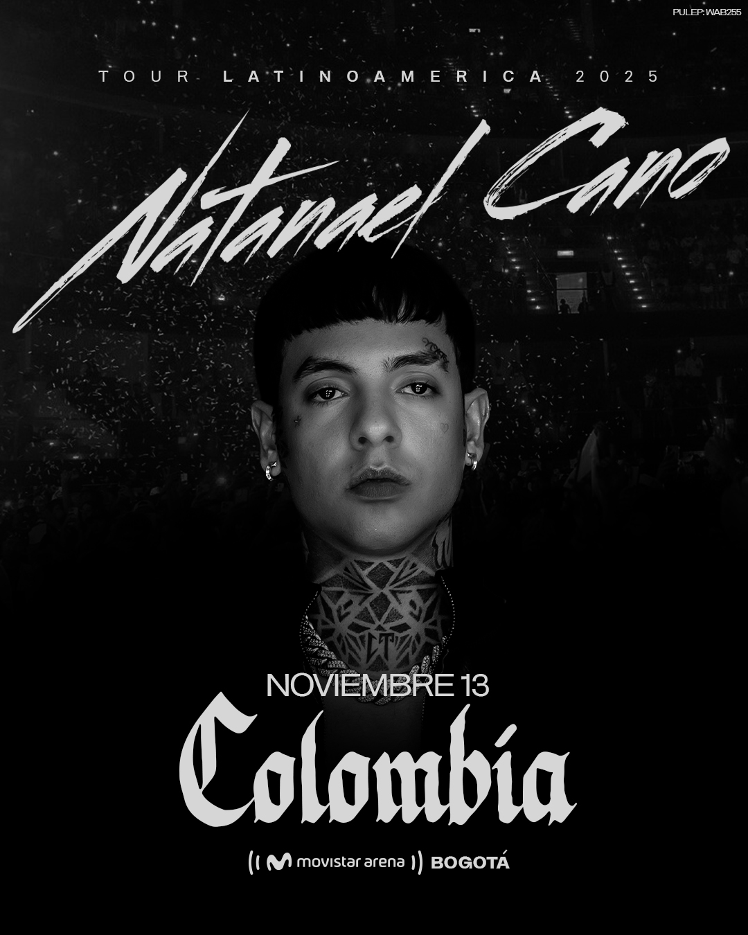 Natanael Cano llega a Bogotá con el poder de los corridos tumbados