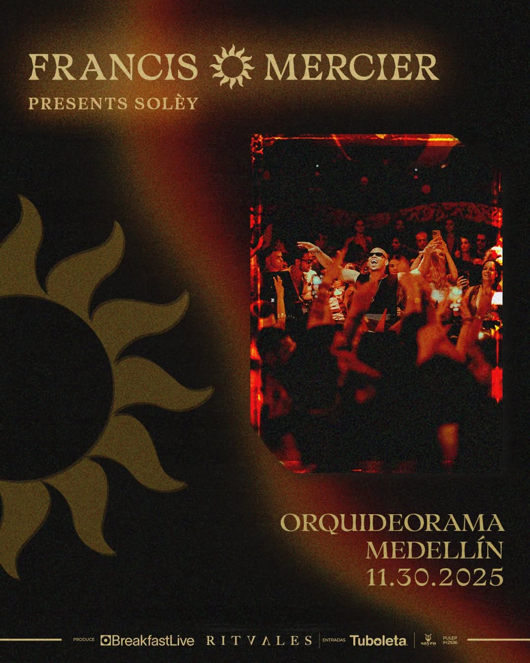 Solèy Medellín: una noche de ritmos globales en el Orquideorama