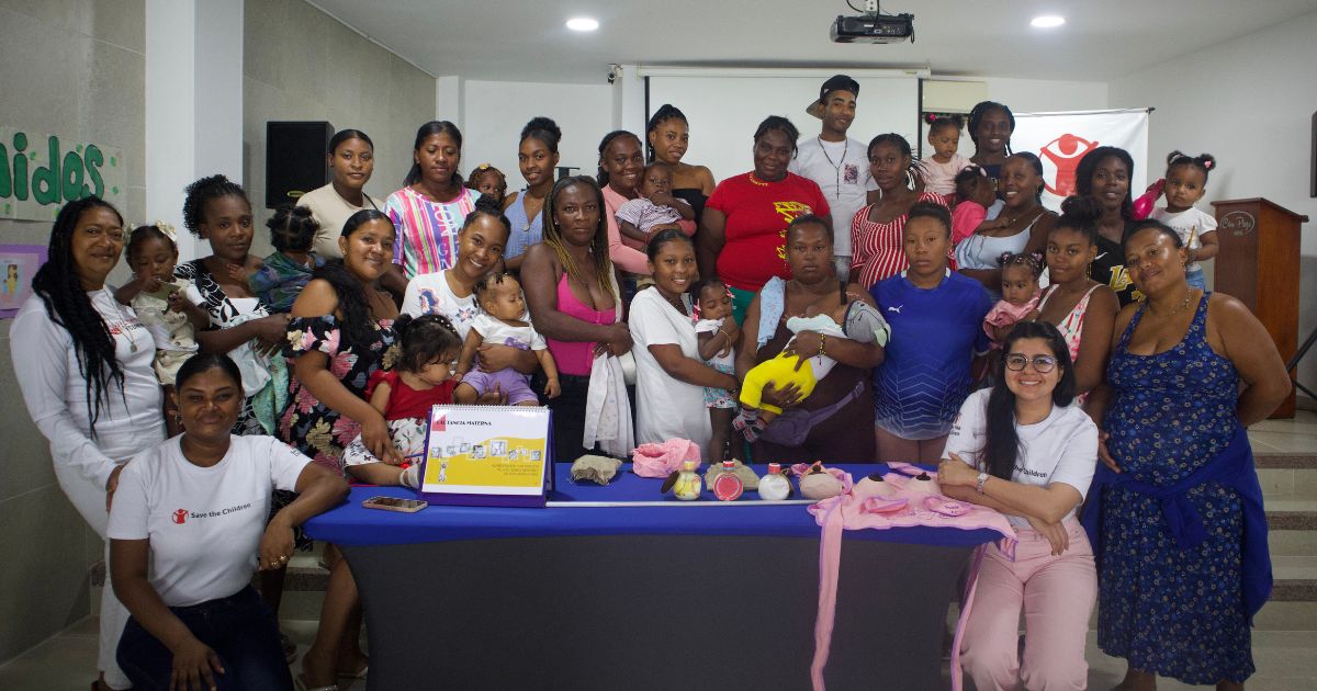 Save the Children conmemora 40 años de trabajo por la niñez en Colombia