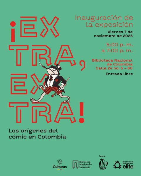 ¡Extra, extra! La Biblioteca Nacional celebra los orígenes del cómic en Colombia