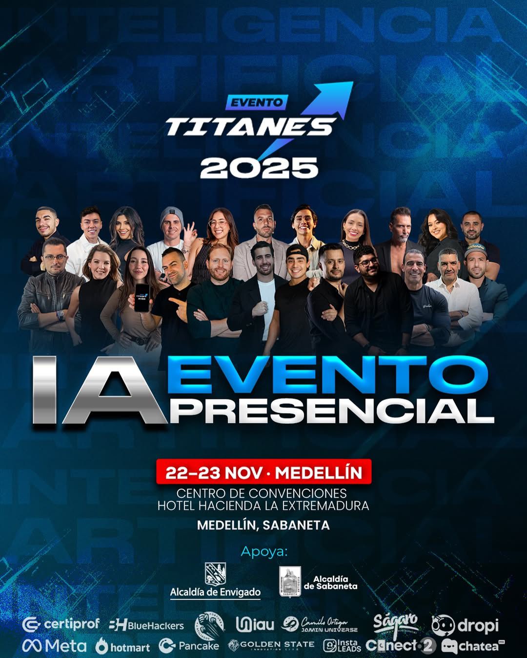 Titanes 2025 llega a Medellín con enfoque en IA y marketing digital