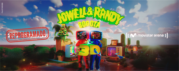 Jowell & Randy reprograman su concierto en Bogotá para febrero de 2026