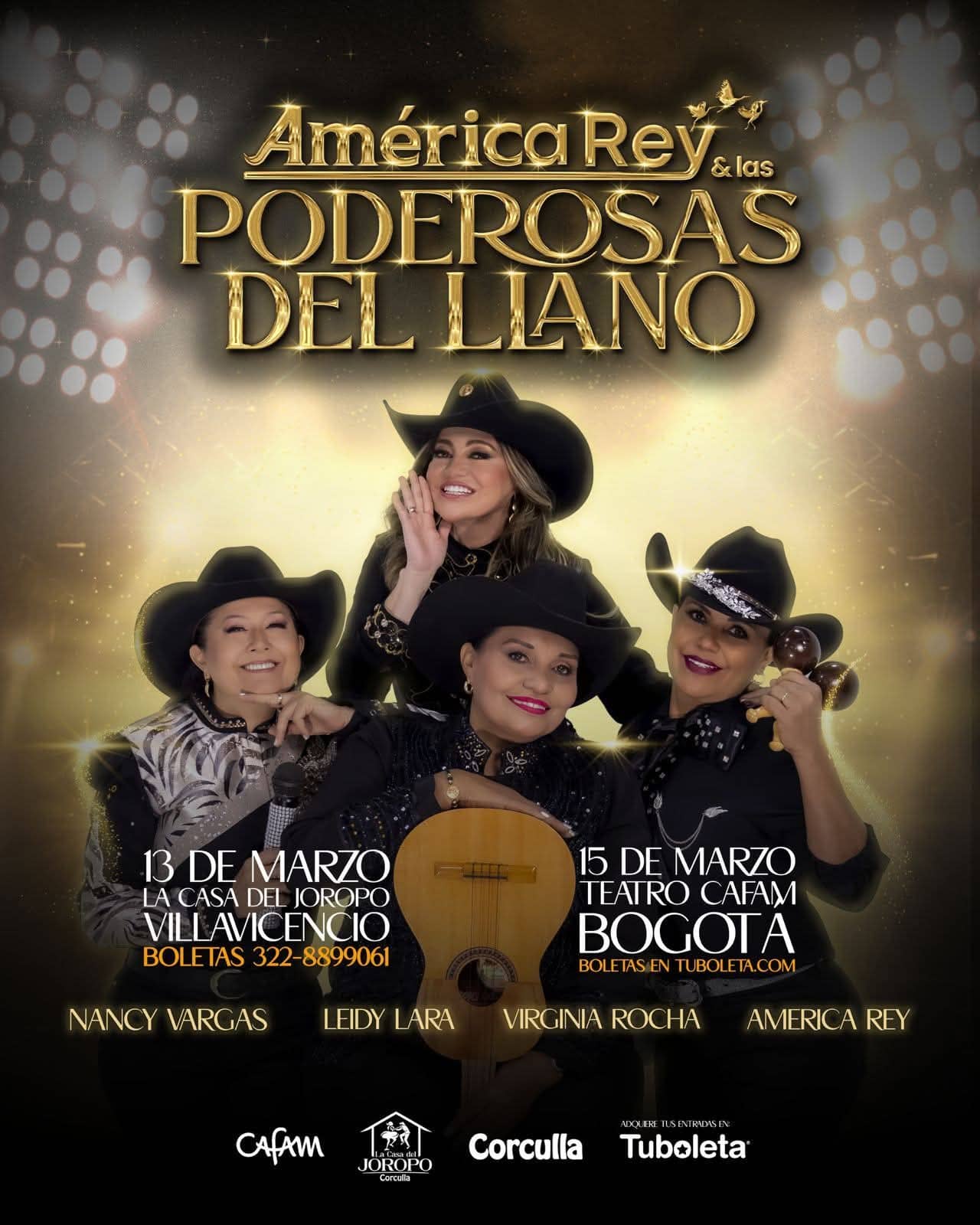 Joropo con sello femenino: “América Rey y las Poderosas del Llano” anuncia conciertos en marzo